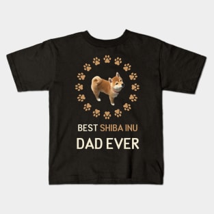 Best Shiba Inu Dad Ever Kids T-Shirt